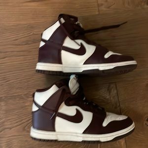 Nike leather high tops